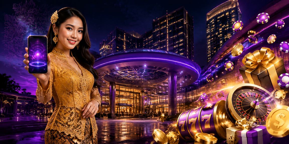 Pemain 7723 menggunakan aplikasi pertaruhan dalam talian di Genting Highlands Malaysia